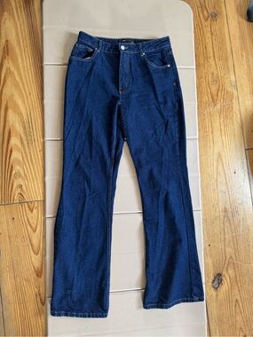 ASOS Tall Dark Blue Straight-Leg Denim Jeans